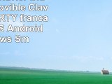 iPad 234 Clavier Bluetooth Amovible Clavier en AZERTY français pour iOS Android Windows