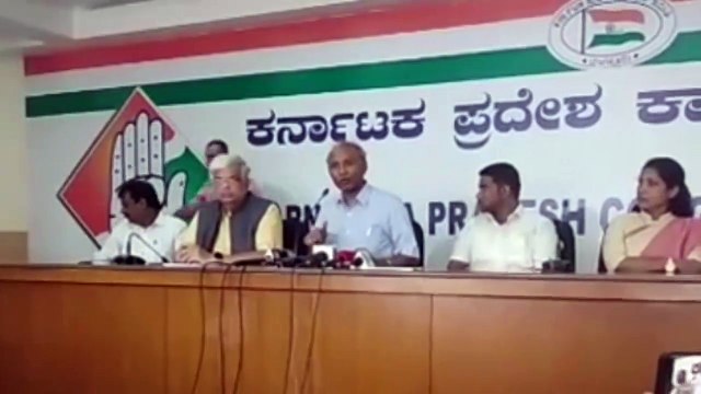 ಕೆಪಿಸಿಸಿ ಕಚೇರಿಯಲ್ಲಿ ವಿಜಯ್ ಶಂಕರ್ ಹಾಗು ಕೆ.ಈ ರಾಧಾಕೃಷ್ಣರವರ ಪತ್ರಿಕಾ ಗೋಷ್ಠಿ