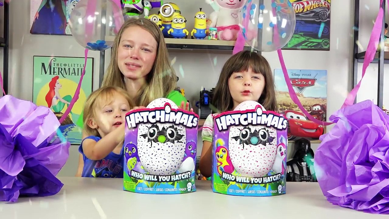 Hatchimals Unboxing Birthday Party Toys for Girls Surprise Eggs Toy Hatchy Birthday Kinder Playtime