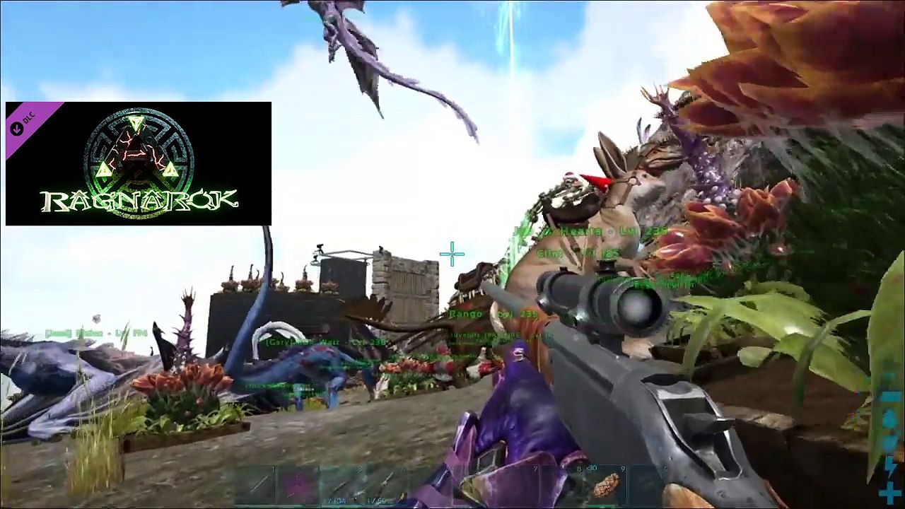 ARK Official PVP  25 VS 3 People Alpha Tribe Grief [Kishkoo Cry to Alpha Tribe to attack on us]