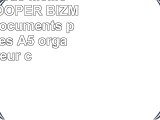 Étui pour Asus MeMo Pad HD 8 COOPER BIZMATE Portedocuments pro blocnotes A5 organisateur
