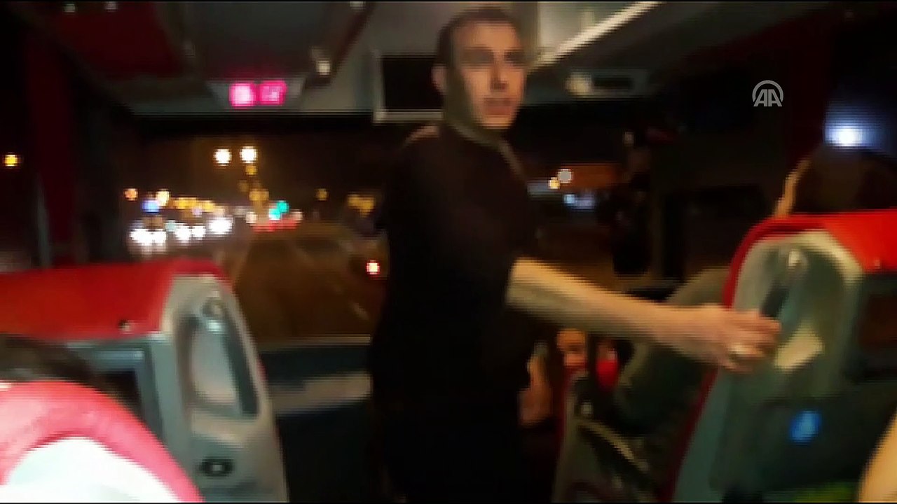 Otobüs şoförlerinin kural ihlalleri 'yolcu' pol...