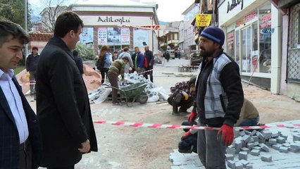 Abdal Camii çevresi yenileniyor