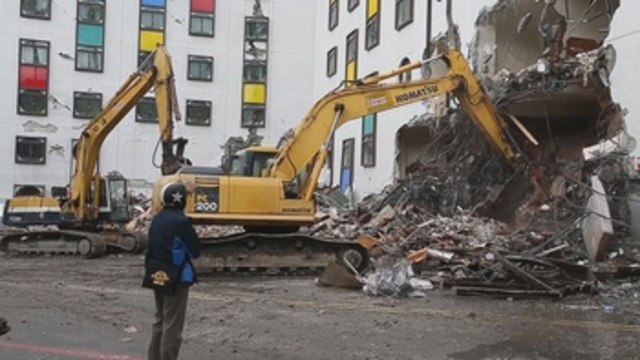 Continúan el rescate de los 7 extranjeros desaparecidos en el terremoto de Taiwán