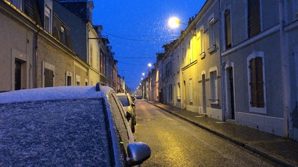 Le Mans se réveille sous la neige