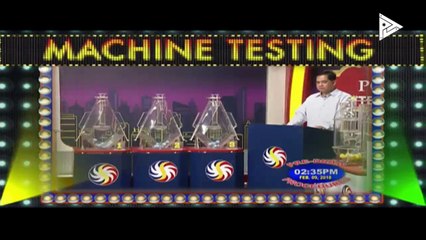 PCSO 4 PM Lotto Draw, February 9, 2018