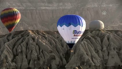 Kapadokya'yı 329 bin turist kuş bakışı izledi - NEVŞEHİR