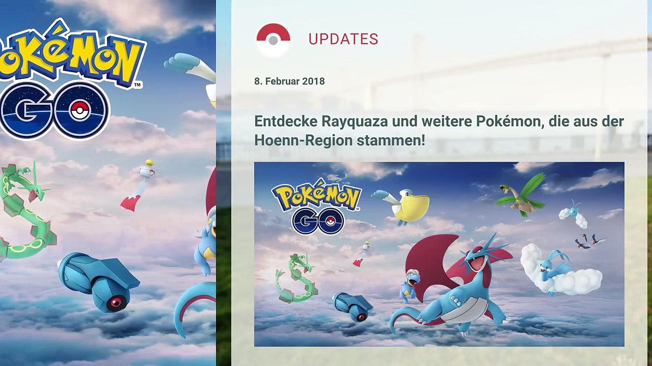 Rayquaza, Brutalanda, neue Pokémon & neues Event | Pokémon GO Deutsch #541