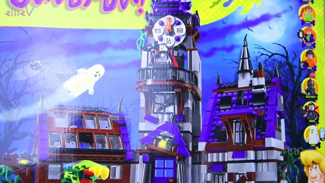 LEGO Scooby Doo Mystery Mansion Set Build Review Silly Play Part 1 - Kids Toys