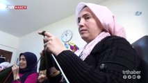 Görme engelli kadınlar Mehmetçik için atkı ve bere örüyorlar