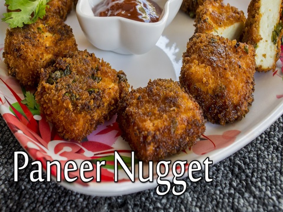 Paneer Nuggets Recipe | How to Prepare Paneer N...