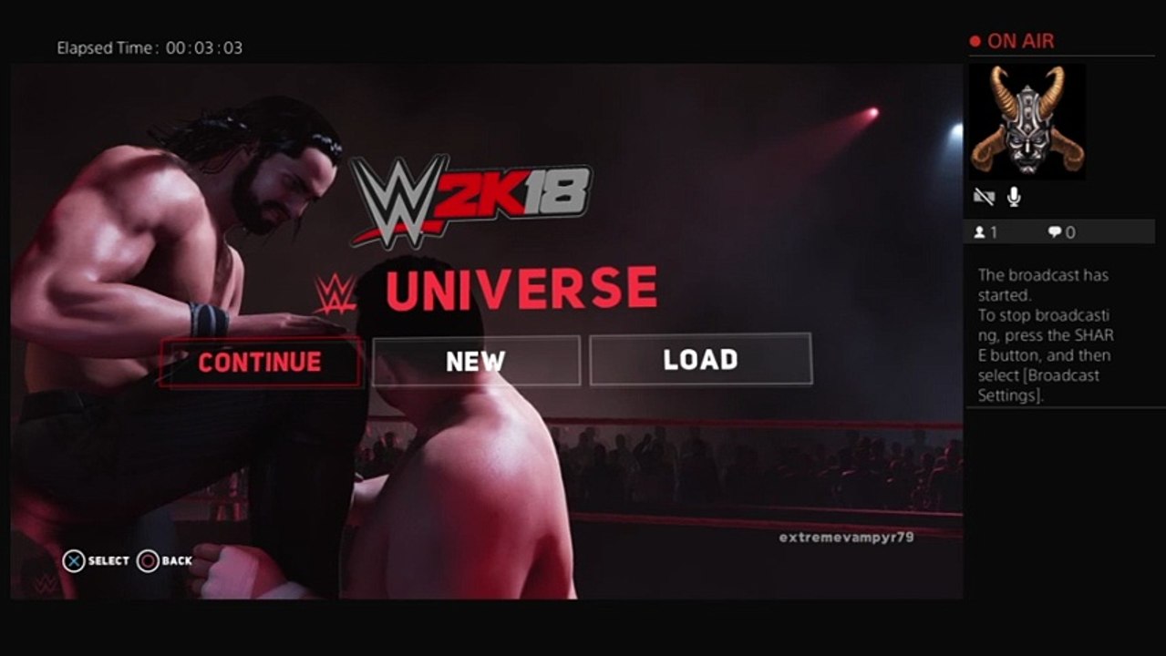 extremevampyr79's Live PS4 Broadcast