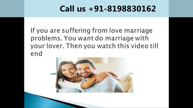 Istikhara for love marriage +91-8198830162 vashikaran expert mantra