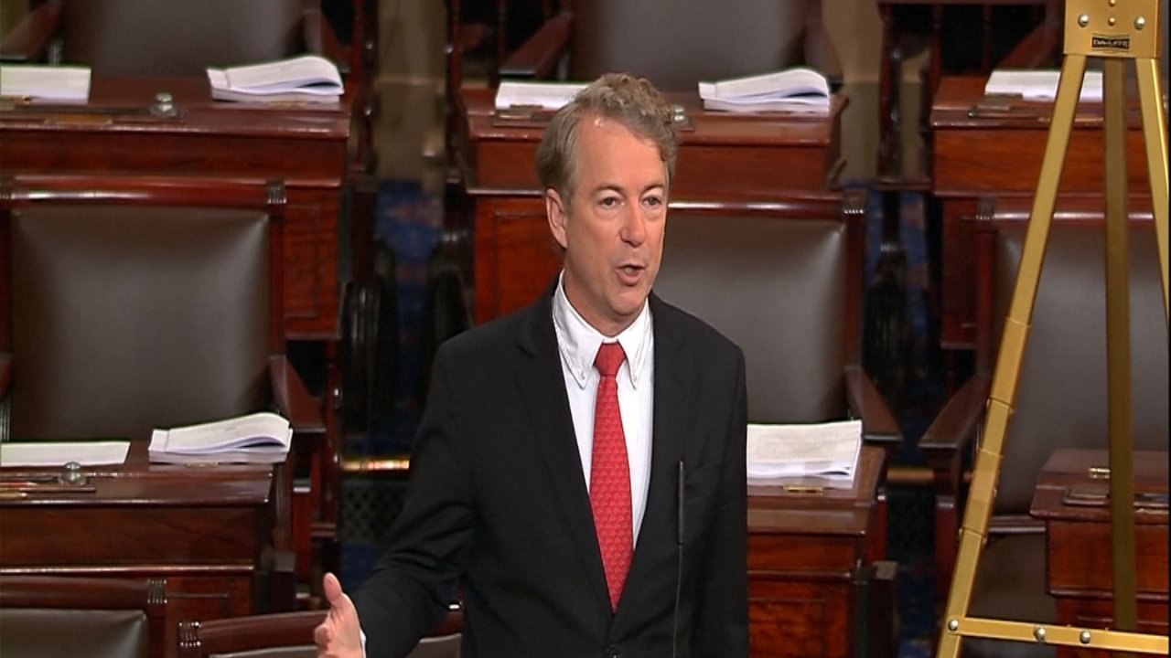 Rand Paul delays Senate vote on budget deal to keep government open