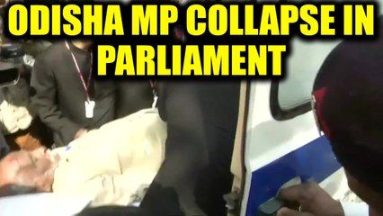 Odisha MP AV Swamy fall unconscious inside Parliament | Oneindia News
