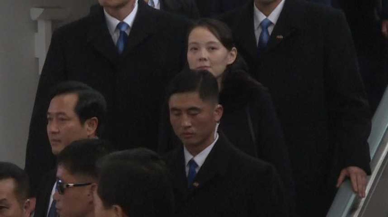 JO 2018 : la soeur de Kim Jong-un arrive en Corée du Sud
