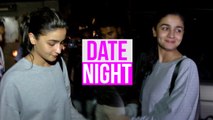 Alia Bhatt DINNER DATE with Bestie Akansha Ranjan Kapoor at Bandra, Mumbai