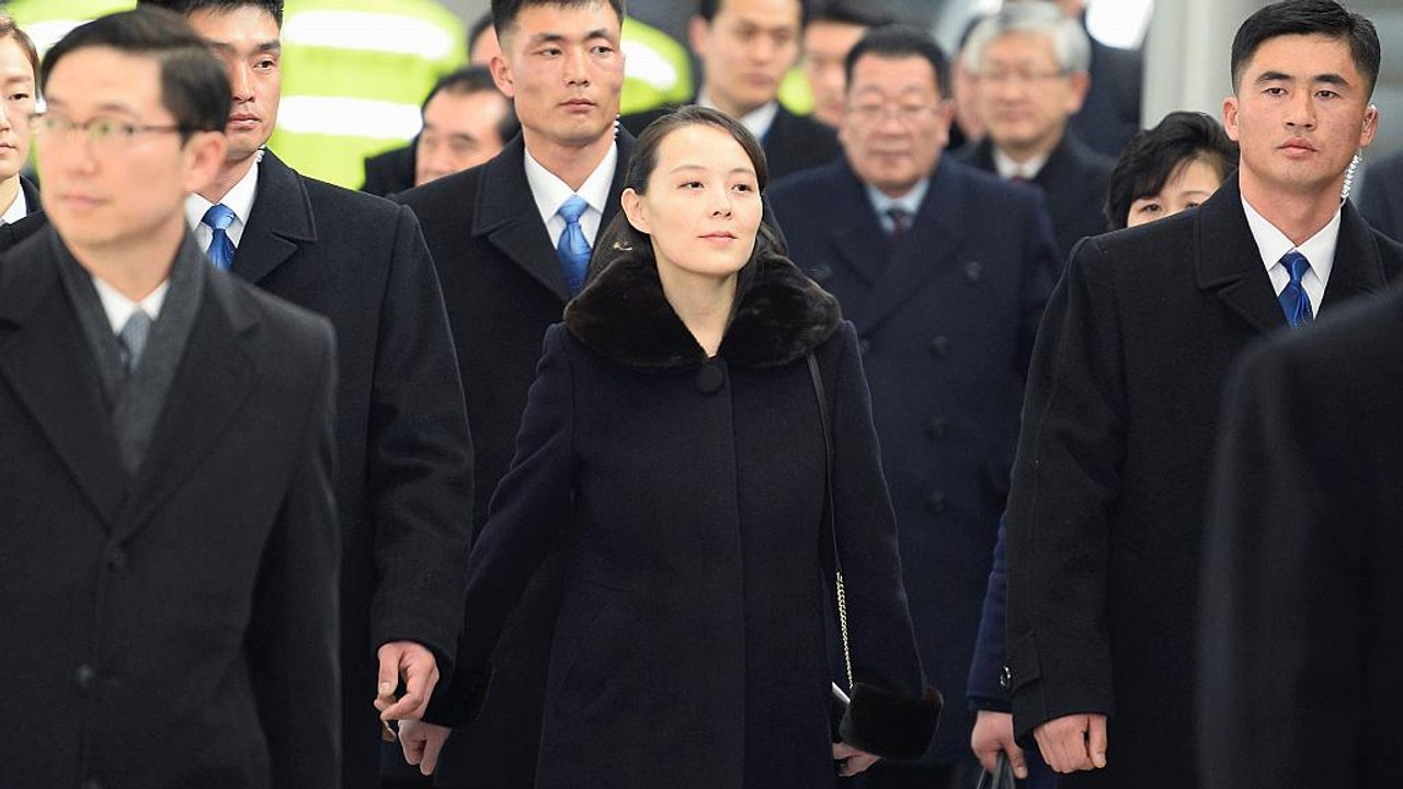 Kim Jong Uns Schwester in Südkorea