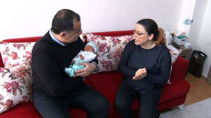 Başkan’dan adaşı olan bebek Alper Taşdelen’e ziyaret