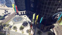 BIG CITY JUMP WITH DUMB VEHICLES - GTA 5 Mods Showcase