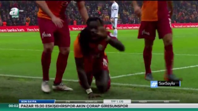 Le joli doublé de Gomis avec Galatasaray