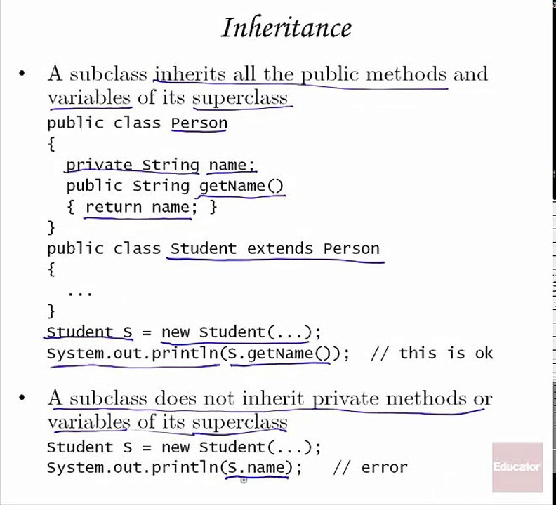 1.10. Inheritance & Polymorphism