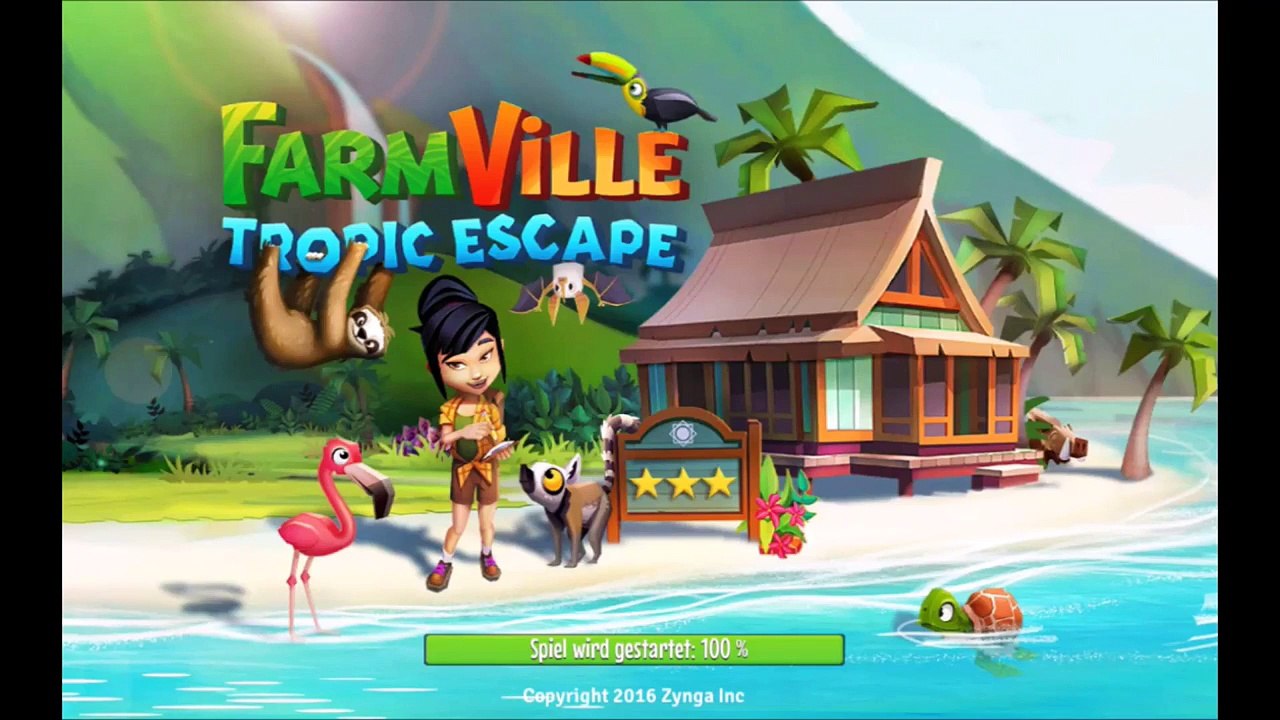 FarmVille Tropic Escape Start Gameplay German Setup #1