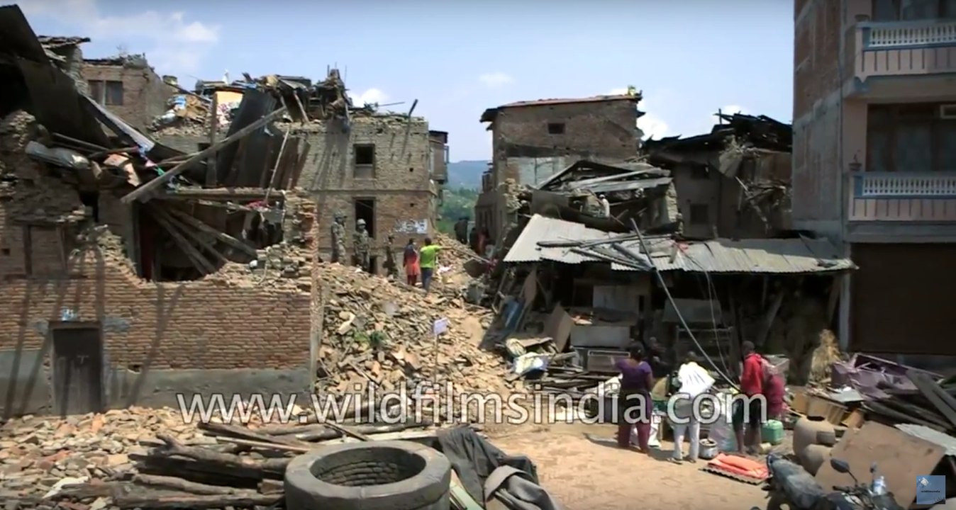 Earthquake strikes, but the Nepalese spirit perseveres