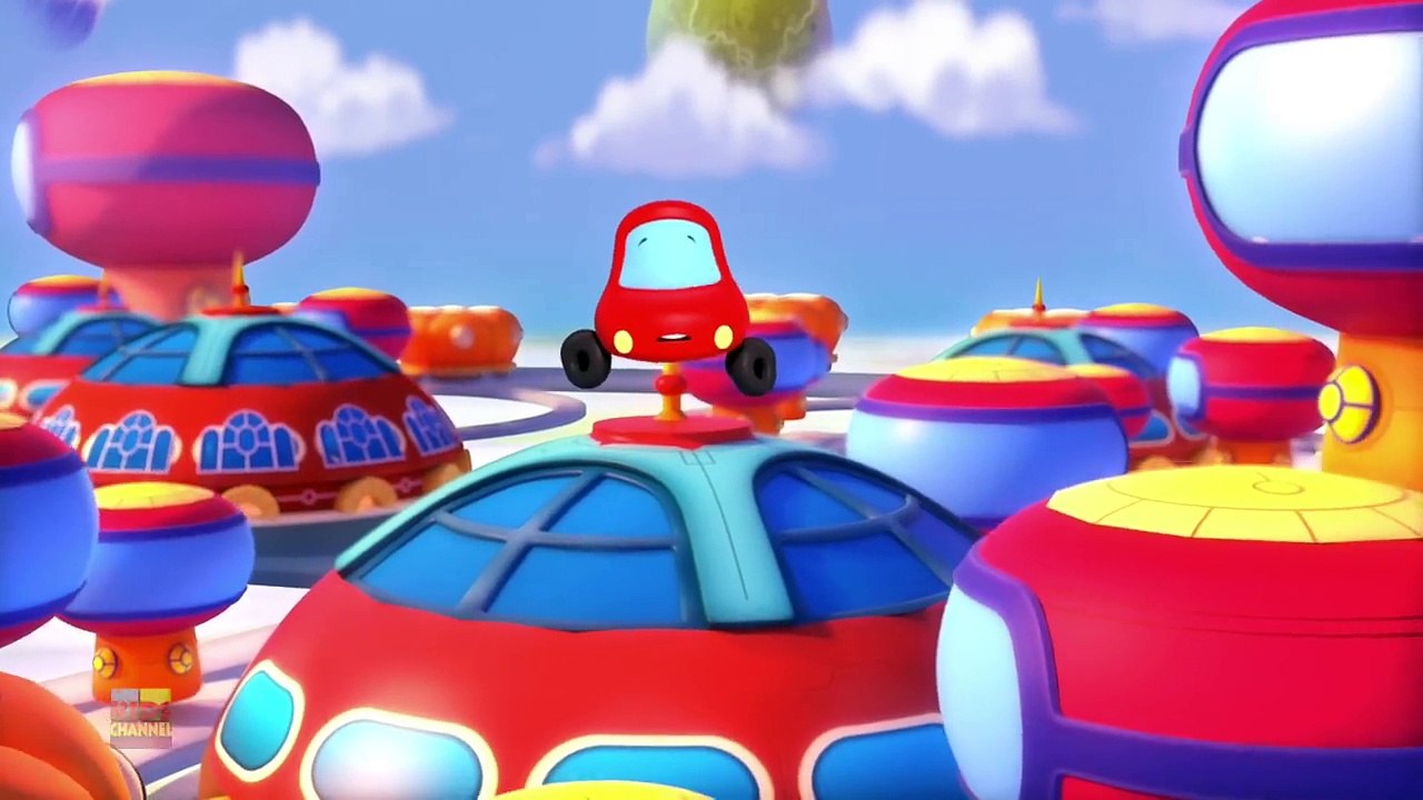 Into The Future | Little Red Car | Kindergarten Nursery Rhymes For Babies by Kids Channel