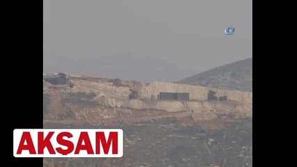 Terör hedefleri roketatarlarla vuruldu