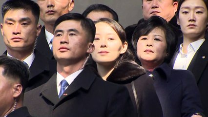 Video herunterladen: Dirigentes norte-coreanos chegam à Coreia do Sul