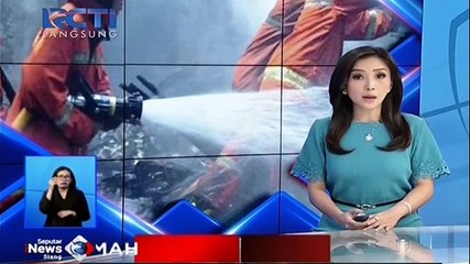 Kebakaran Melalap Rumah 2 Lantai di Lenteng Agung