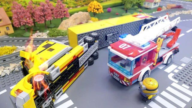 LEGO Fire Truck Compilation