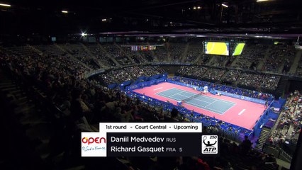 Résumé du match : Daniil Medvedev vs Richard Gasquet - 07/02/2018