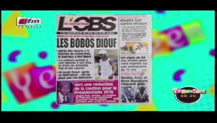 RUBRIQUE REVUE DES TITRES avec MAME BIRAM DIOUF dans Yeewu Leen du 09 Février 2018