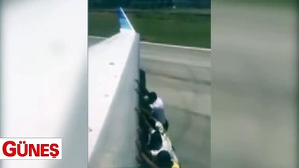 İnanılmaz! 35 tonluk uçağı vurdurarak çalıştırdılar!