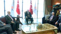 Cumhurbaşkanı Erdoğan, Saadet Partisi Genel Başkanı Karamollaoğlu'nu Kabul Etti-ek