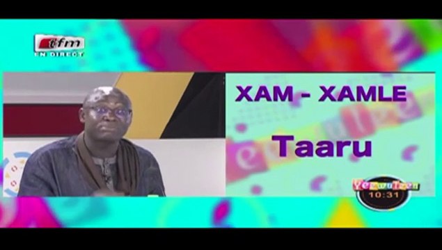 RUBRIQUE XAM AK XAMLÉ avec Pr MASSAMBA GUEYE dans Yeewu Leen du 09 Février 2018