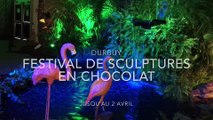 Durbuy: un salon de sculptures en chocolat