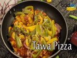 Homemade Tawa Pizza Recipe | Mini Tawa Pizza | Tawa Pizza | Boldsky