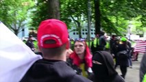 AMERICA vs ANTIFA GETTING KNOCKED OUT AND OWNED