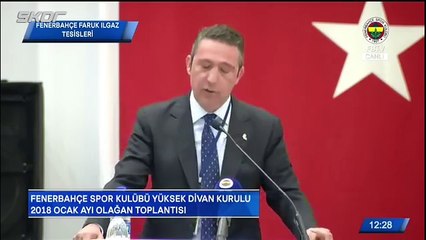 ALİ KOÇ DİVAN KURULU'NDA KONUŞTU