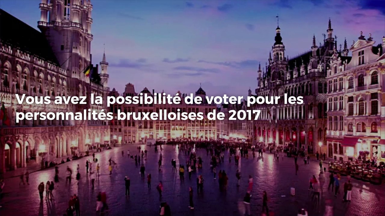 Bruxellois de l'année : à vous de voter !