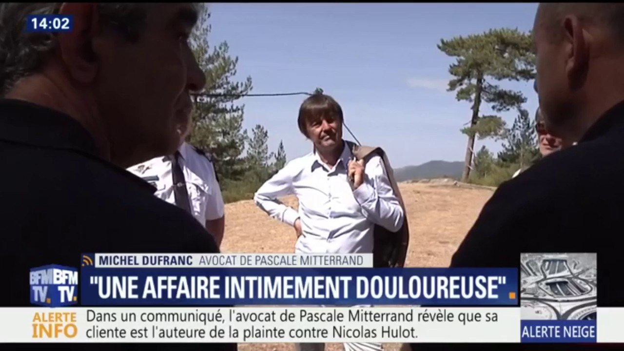 Affaire Hulot: "C'est une affaire intimement douloureuse pour la famille dans son ensemble", dit l'avocat de Pascale Mitterrand