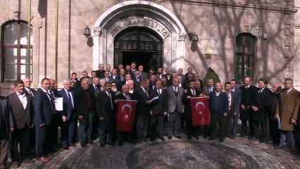 Ankaralı muhtarlardan gönüllü askerlik başvurusu - ANKARA