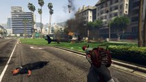 RAYGUN IN GTA 5! Call of Duty Zombies RAYGUN Weapon Mod in GTA 5 (GTA 5 PC Mods)
