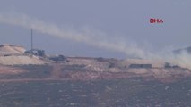 Hatay - Afrin'deki Hedefler Çnra'lar Ateş Altına Alındı)