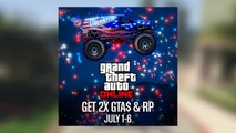 GTA 5 Online Double GTA$ & RP! Vehicles, Rare Items & More Return! (GTA 5 Independence Day Special)