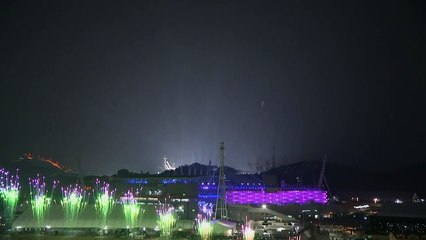 Winter Olympics in South Korea begin with a bang