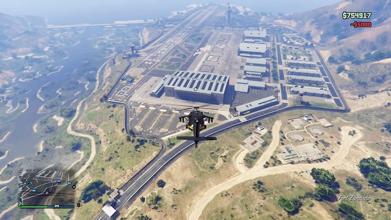 GTA 5 Online NEW SECRET LOCATION in The Military Base! (GTA 5 Secret Locations)